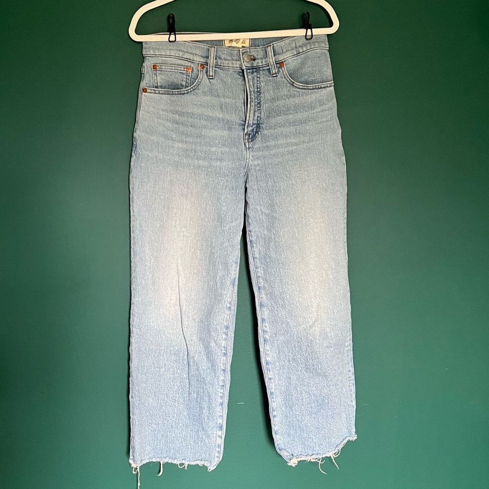 Madewell Perfect Vintage Wide-Leg Crop Jean